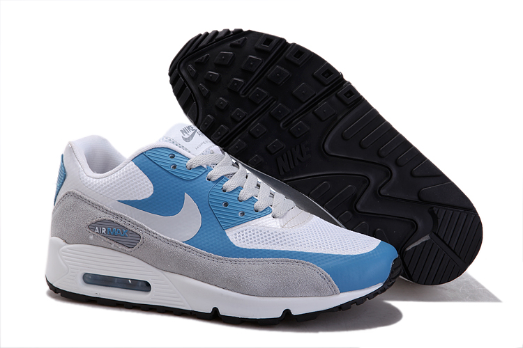 Nike Air Max Shoes Womens Blue/White/Gray Online